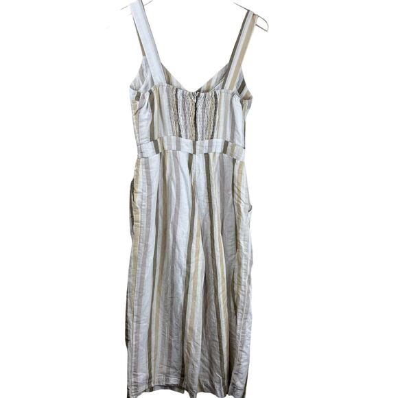 Greylin Jumpsuit Women XS Striped Sleeveless Wide Leg Classic Spring Summer - Picture 2 of 15
